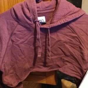 Hoodie with long sleeves